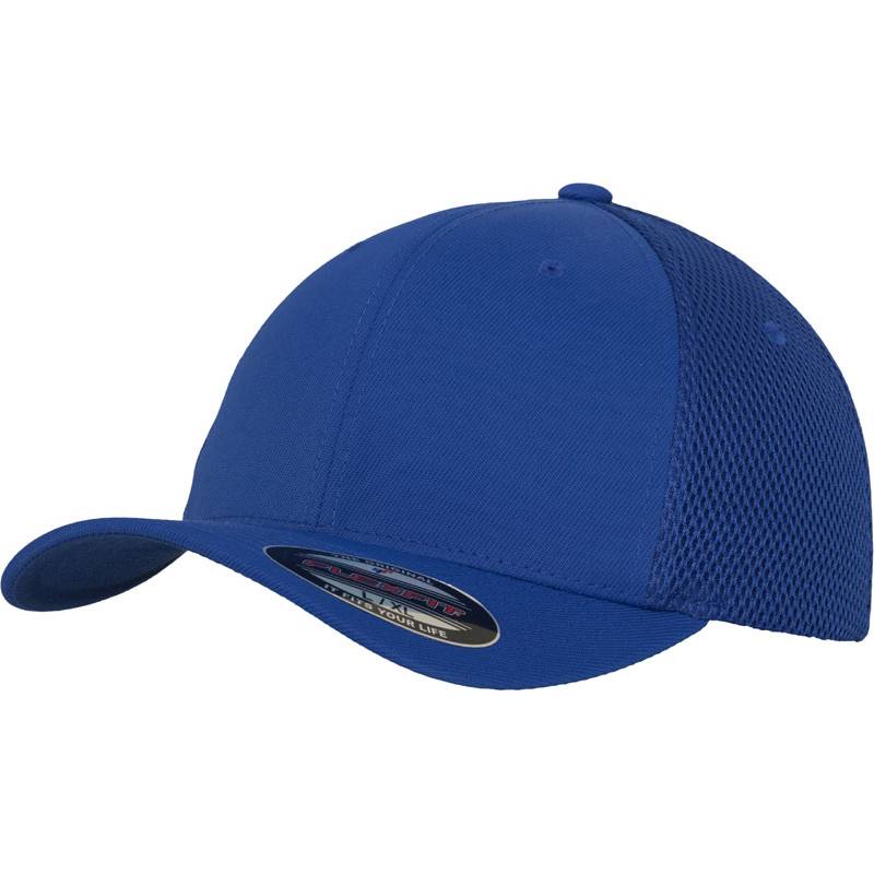 Flexfit | 6533, 6 panelová síťovaná kšiltovka, modrá Royal, S/M Flexfit | 6533, 6 panelová síťovaná kšiltovka, modrá Royal, S/M