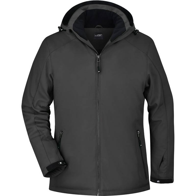 James&Nicholson | JN1053, Dámská 3-vrstvá softshell bunda, černá, S James&Nicholson | JN1053, Dámská 3-vrstvá softshell bunda, černá, S