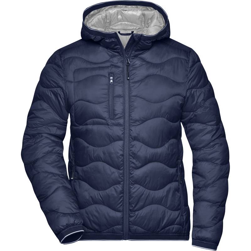 James&Nicholson | JN1155, Dámská bunda, modrá navy-šedá silver, XS James&Nicholson | JN1155, Dámská bunda, modrá navy-šedá silver, XS