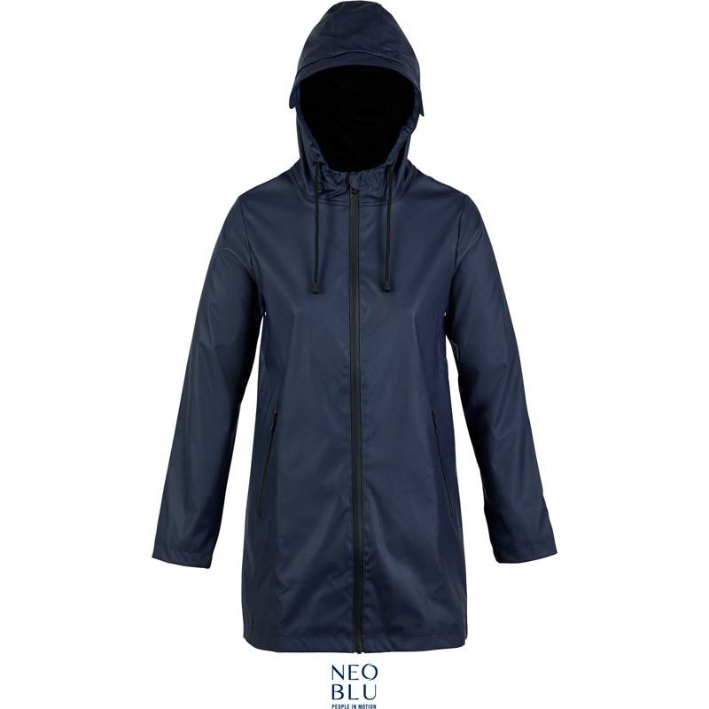 NEOBLU | Antoine Women, Nepromokavá dámská vosková bunda, modrá Night, S NEOBLU | Antoine Women, Nepromokavá dámská vosková bunda, modrá Night, S