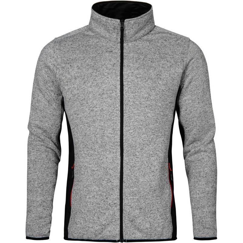 Promodoro | 7700, Pánská prac.fleece bunda, šedá Heather, S Promodoro | 7700, Pánská prac.fleece bunda, šedá Heather, S