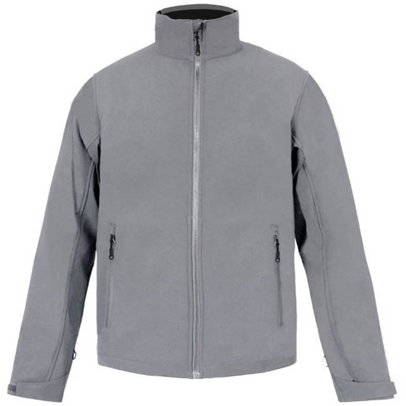 Promodoro|7820, Pánska 3vrstv.softshell bunda, sivá Steel, XL Promodoro|7820, Pánska 3vrstv.softshell bunda, sivá Steel, XL