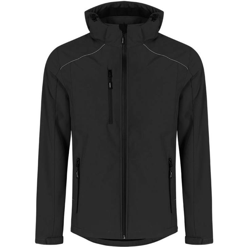 Promodoro | 7860, Pánská zimní softshell bunda, černá, S Promodoro | 7860, Pánská zimní softshell bunda, černá, S