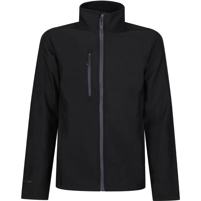 Regatta | TRA600, Pánská 2-vrstvá softshell bunda"Honestly Made", černá, S Regatta | TRA600, Pánská 2-vrstvá softshell bunda"Honestly Made", černá, S