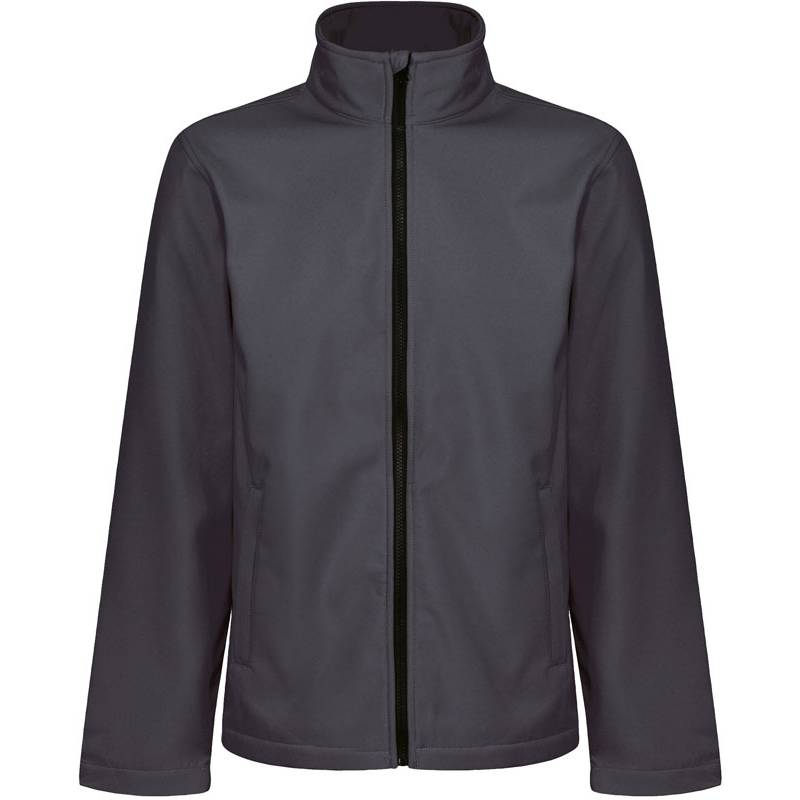Regatta | TRA628, Pánská 2-vrstvá softshell bunda"Ablaze", šedá Seal-černá, 3XL Regatta | TRA628, Pánská 2-vrstvá softshell bunda"Ablaze", šedá Seal-černá, 3XL
