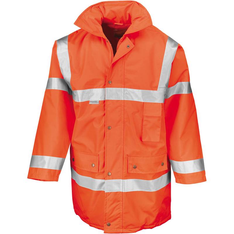 Result | R018X, Bezpečnostní bunda, oranžová Fluo, L Result | R018X, Bezpečnostní bunda, oranžová Fluo, L
