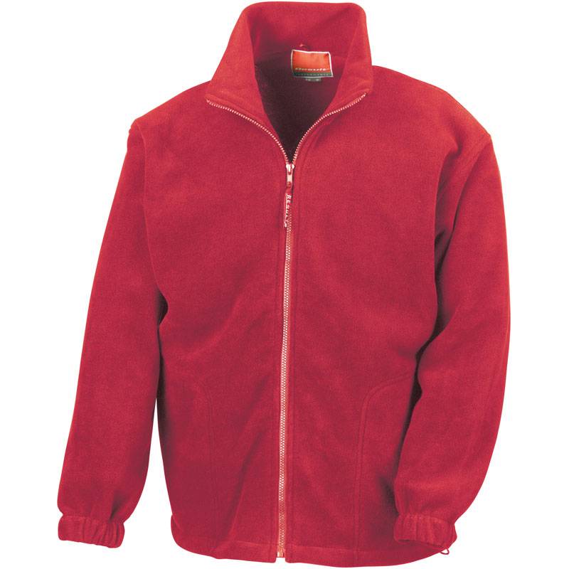 Result | R036X, Těžká fleece bunda, červená, XS Result | R036X, Těžká fleece bunda, červená, XS