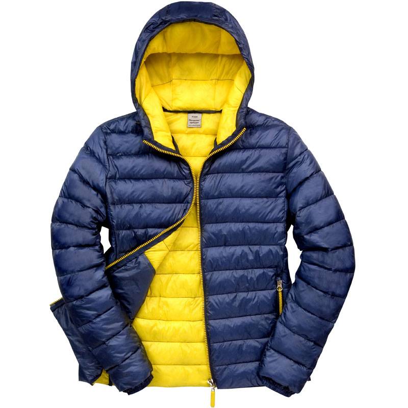 Result Urban | R194M, Pánská prošívaná bunda"SnowBird", modrá Navy-žlutá, 3XL Result Urban | R194M, Pánská prošívaná bunda"SnowBird", modrá Navy-žlutá, 3XL