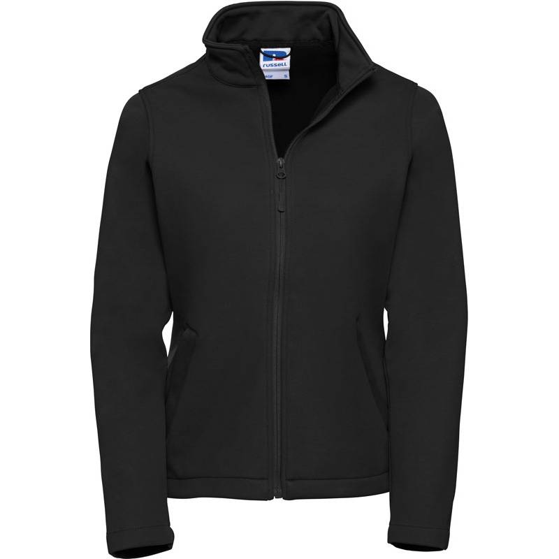 Russell | 040F, Dámská 2-vrstvá smart softshell bunda, černá, XS Russell | 040F, Dámská 2-vrstvá smart softshell bunda, černá, XS