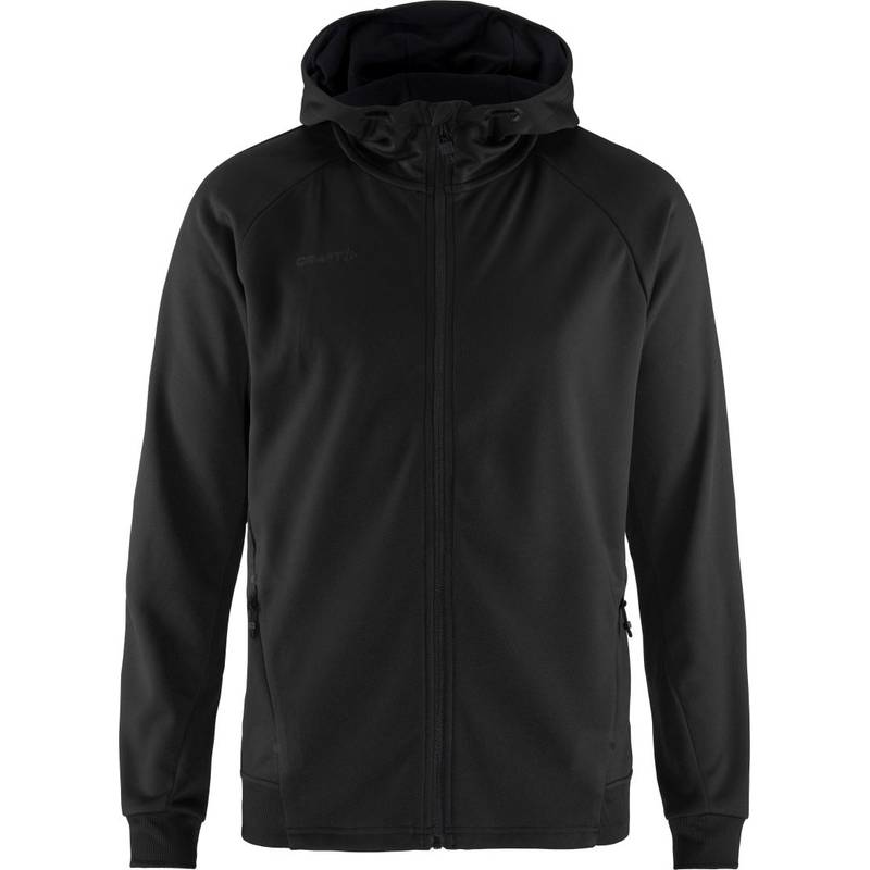 Craft Corp.| ADV Unify Hoodie Jacket M, Pánská bunda s kapucí, černá, XS Craft Corp.| ADV Unify Hoodie Jacket M, Pánská bunda s kapucí, černá, XS