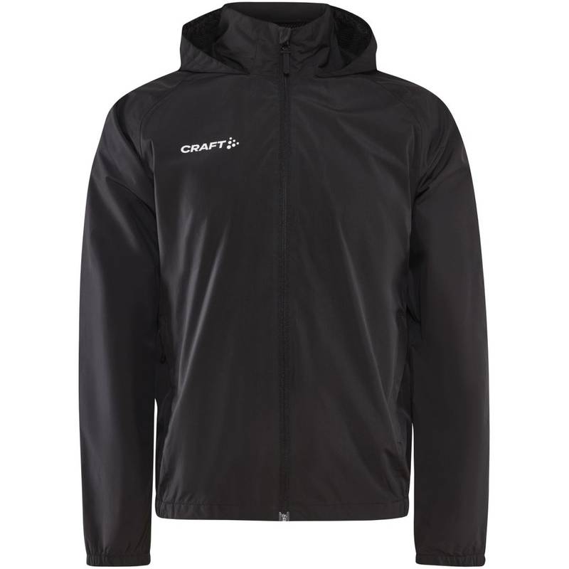 Craft TW | Evolve Rain Jacket M, Lehká pánská bunda do deště, černá, XS Craft TW | Evolve Rain Jacket M, Lehká pánská bunda do deště, černá, XS