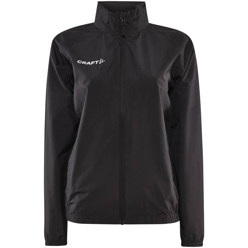 Craft TW | Evolve Rain Jacket W, Lehká dámská bunda do deště, černá, XS Craft TW | Evolve Rain Jacket W, Lehká dámská bunda do deště, černá, XS