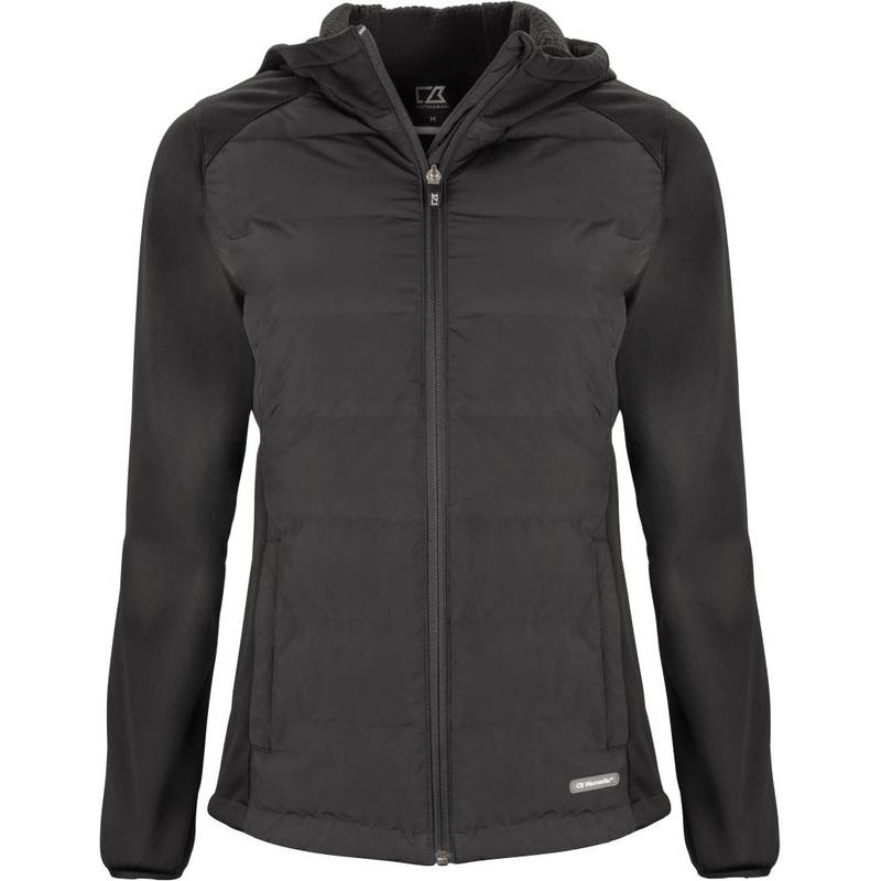Cutter&Buck|Oak Harbor Jacket Women, Dámska hybrid.bunda, čierna, XXL Cutter&Buck|Oak Harbor Jacket Women, Dámska hybrid.bunda, čierna, XXL