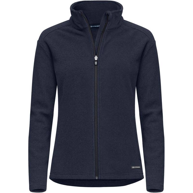 Cutter&Buck|Hunts Fleece Jacket, Dámska flís.bunda"Hunts Point", modrá Dark Navy, XL Cutter&Buck|Hunts Fleece Jacket, Dámska flís.bunda"Hunts Point", modrá Dark Navy, XL