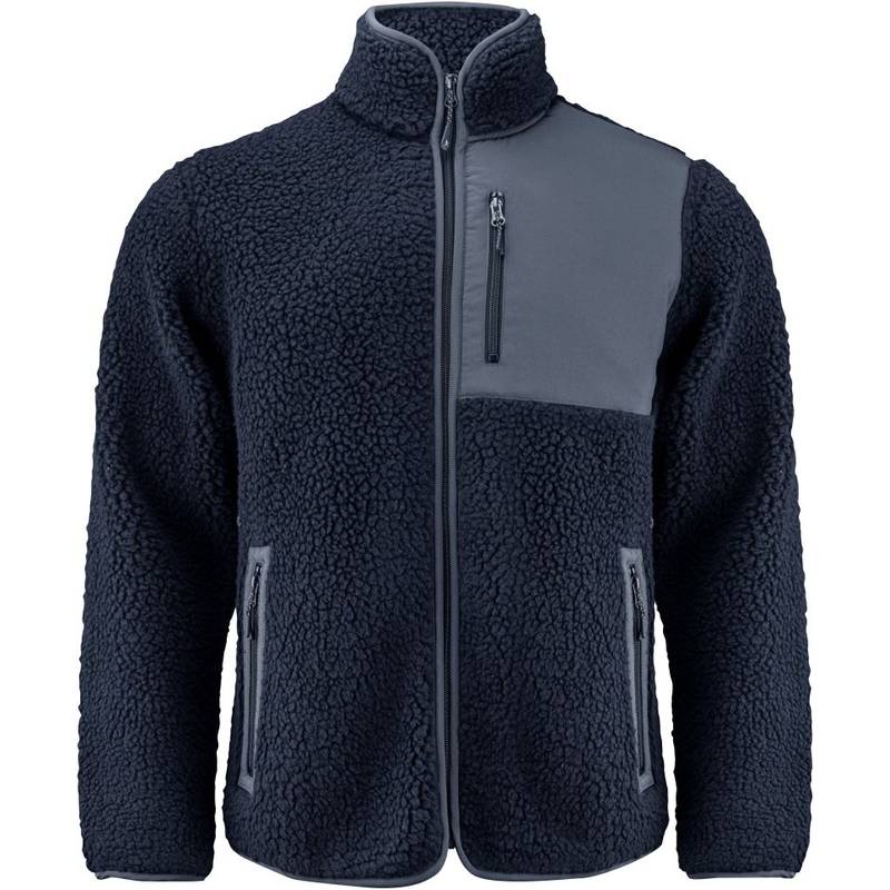 James Harvest | Kingsley Fleece Men, Pánská fleece bunda Sherpa"Two-Tone", modrá Navy, XXL James Harvest | Kingsley Fleece Men, Pánská fleece bunda Sherpa"Two-Tone", modrá Navy, XXL