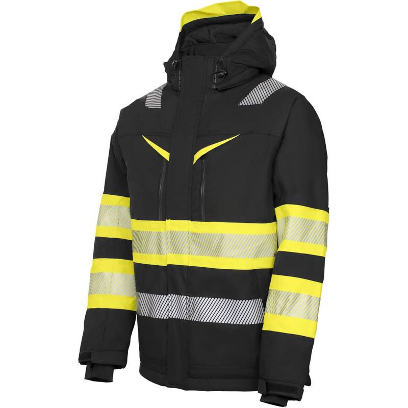 ProJob | 6446 Jacket Padded, Voděodolná bezpeč.bunda, žlutá Hi Vis-černá, XS ProJob | 6446 Jacket Padded, Voděodolná bezpeč.bunda, žlutá Hi Vis-černá, XS