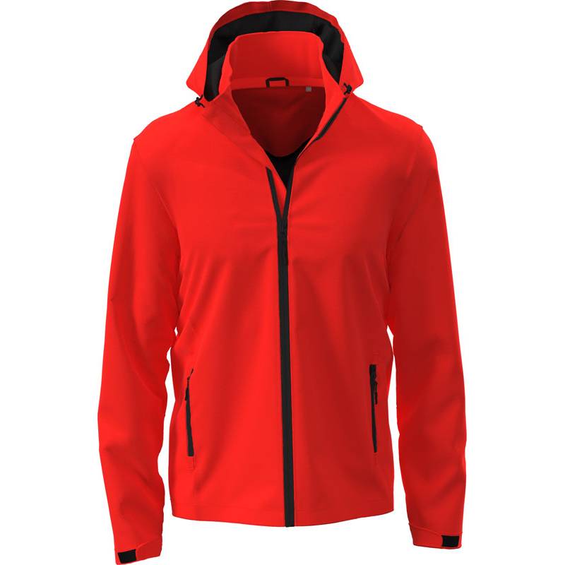 Stedman | Lux Softshell Jacket, Pánská 3-vrstvá softshell bunda, červená Scarlet, S Stedman | Lux Softshell Jacket, Pánská 3-vrstvá softshell bunda, červená Scarlet, S