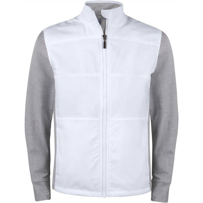 Cutter&Buck | Stealth Jacket Men, Pánská hybrid.strečová bunda, bílá, S Cutter&Buck | Stealth Jacket Men, Pánská hybrid.strečová bunda, bílá, S
