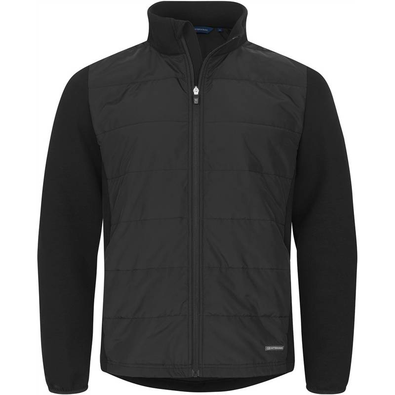 Cutter&Buck | Pemberton Hybrid Jacket M, Pánská hybrid.strečová bunda, černá, S Cutter&Buck | Pemberton Hybrid Jacket M, Pánská hybrid.strečová bunda, černá, S