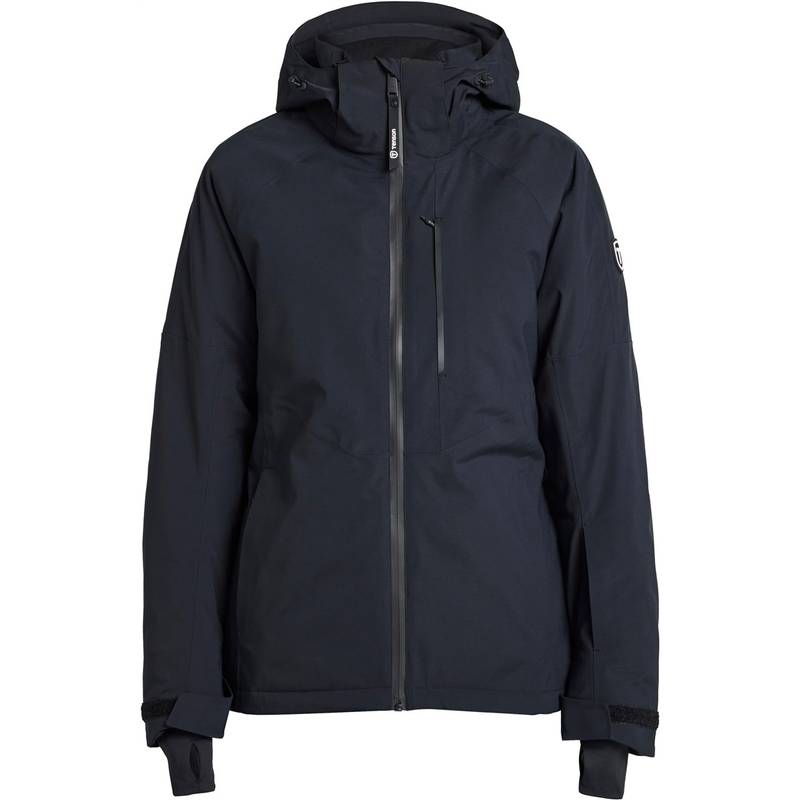 Tenson|Core Ski Jacket Women, Dámska lyžiarska bunda s kapuc., čierna, XS Tenson|Core Ski Jacket Women, Dámska lyžiarska bunda s kapuc., čierna, XS