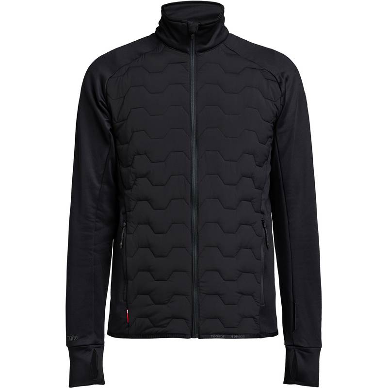 Tenson|TXlite Hybrid Zip Men, Pánska hybrid.bunda, čierna, S Tenson|TXlite Hybrid Zip Men, Pánska hybrid.bunda, čierna, S