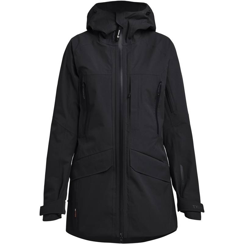 Tenson | TXlite Shell Jacket Women, Voděodolná dámská bunda, černá, XS Tenson | TXlite Shell Jacket Women, Voděodolná dámská bunda, černá, XS