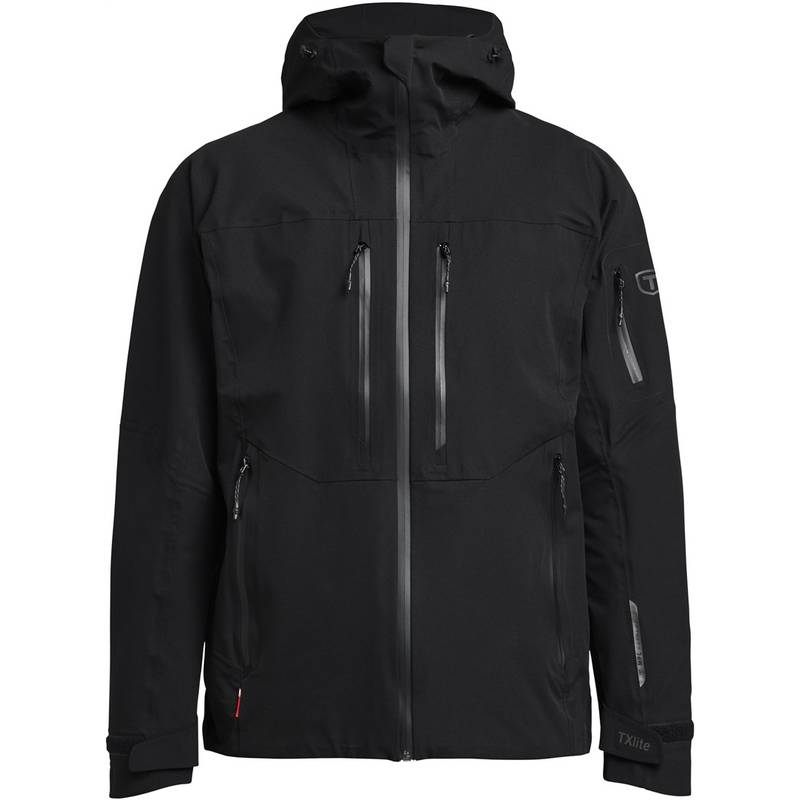 Tenson | TXlite Shell Jacket Men, Voděodolná pánská bunda, černá, S Tenson | TXlite Shell Jacket Men, Voděodolná pánská bunda, černá, S